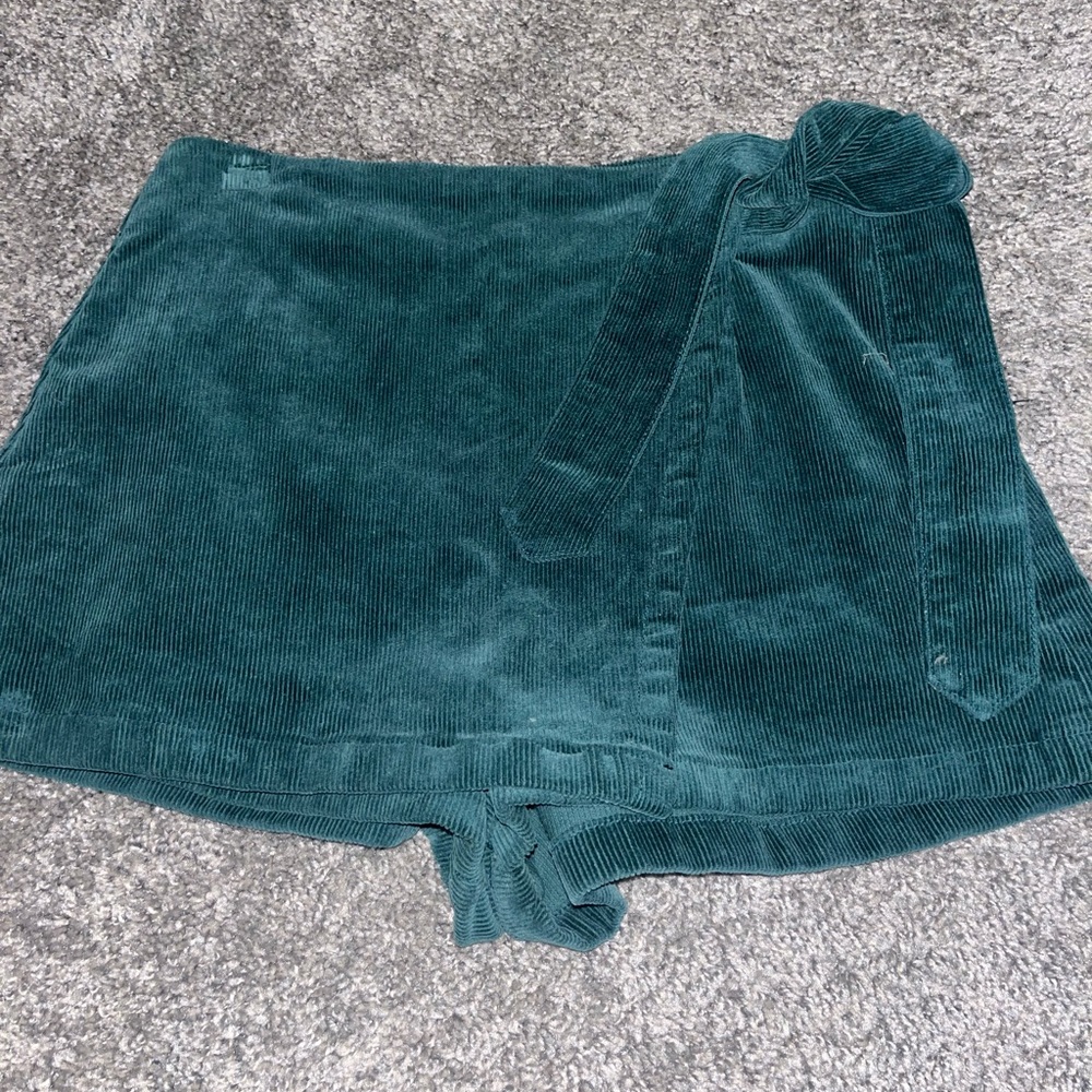 Teal Forever 21 Skort